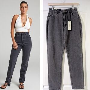 NWT Rolla's | Elle Straight Jeans In Comfort Smoke